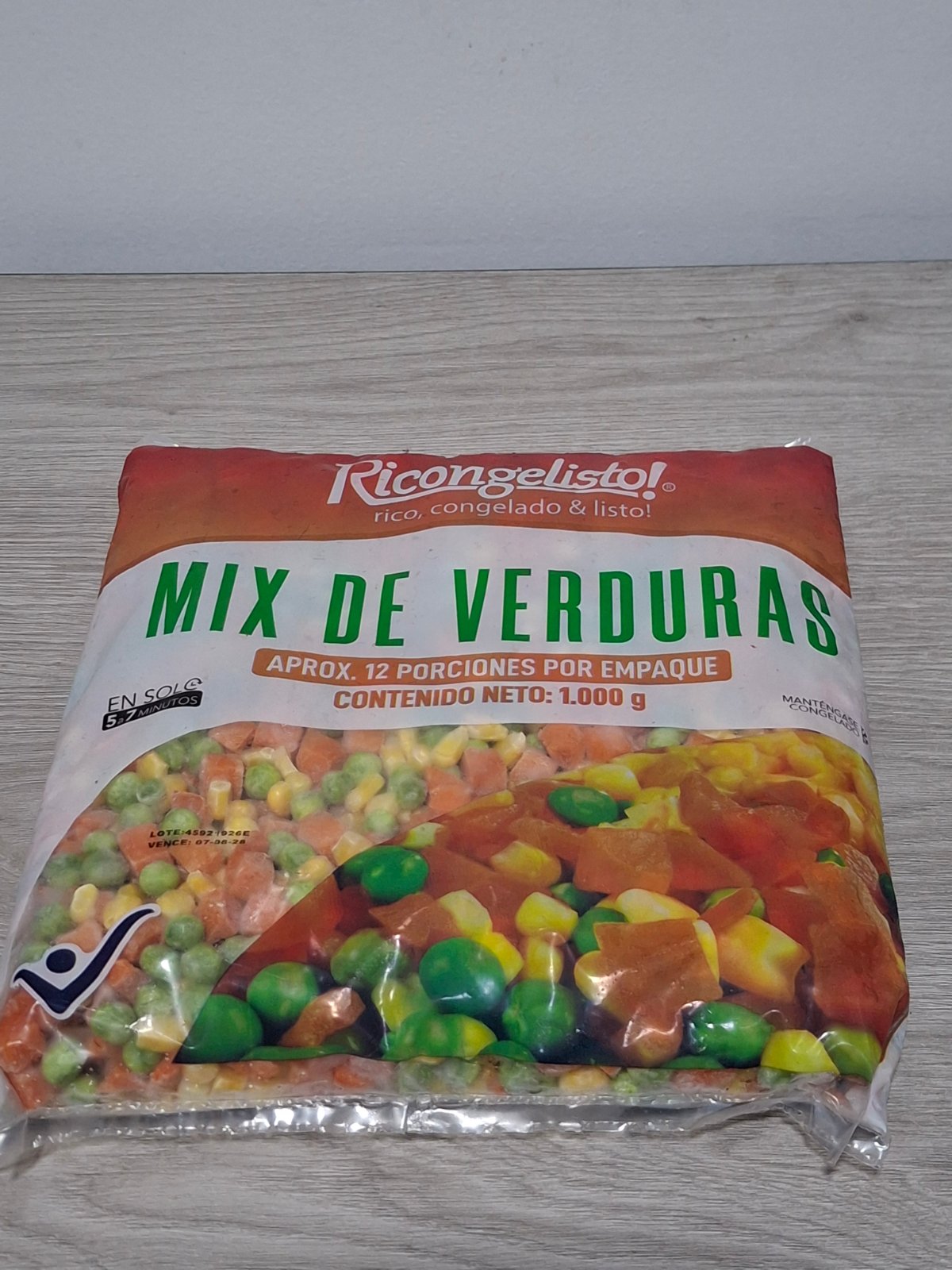 MIX DE VERDURAS RICONGELISTO X 1000 GRM