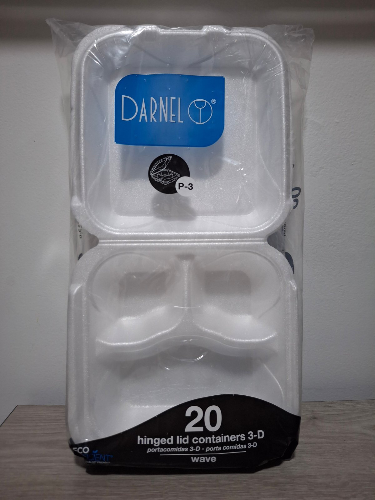 PORTA COMIDA EMPACADO P3 X 20 UND