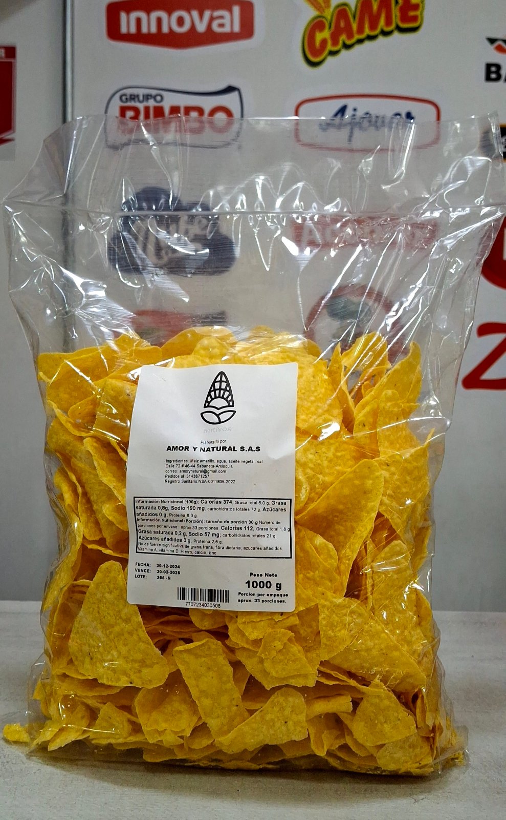 NACHOS X 1000 GRM