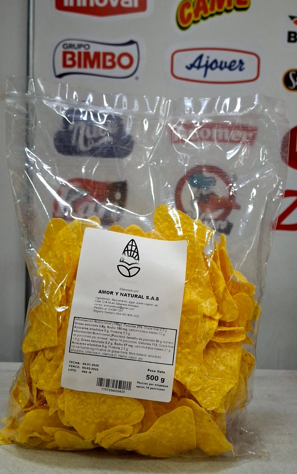 NACHOS X 500 GRM