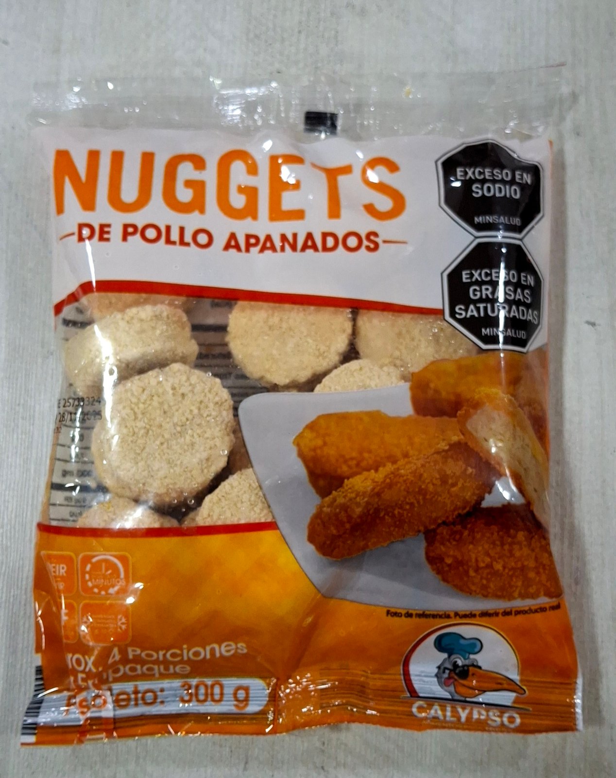 NUGGETS DE POLLO X 15 UND X 20 GRM