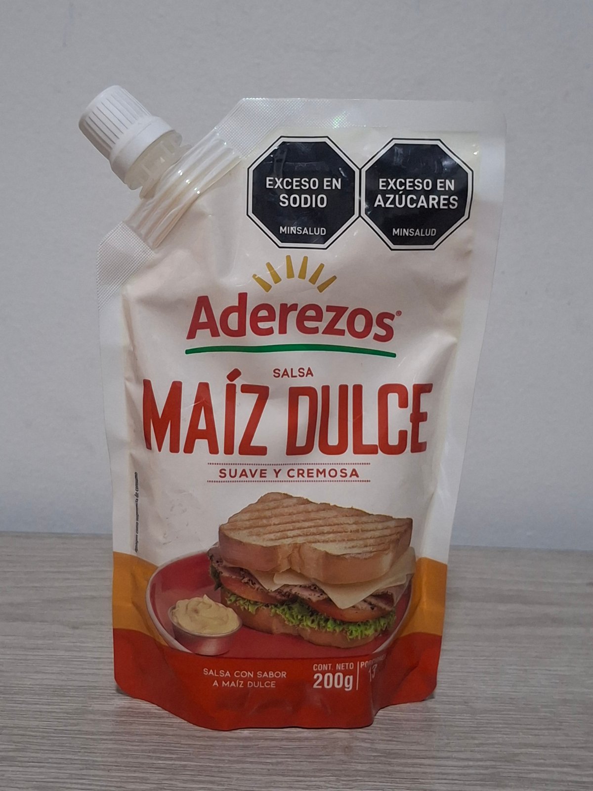 SALSA DE MAIZ DULCE ADEREZOS X 200 GRM