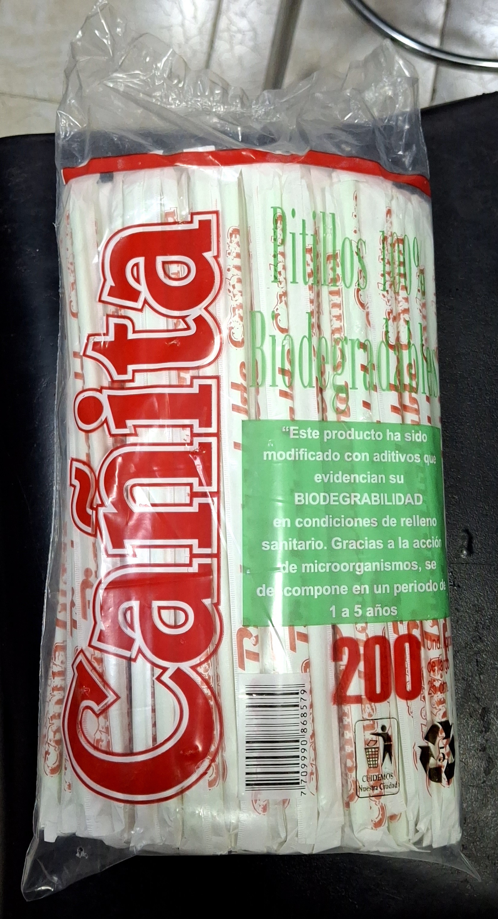PITILLO EMPACADO. X 200 UND