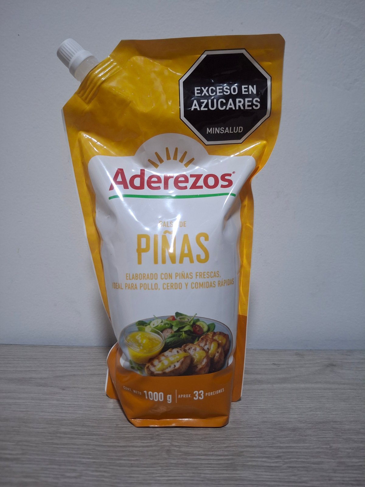 SALSA DE PIムA ADEREZOS X 1000 GRM