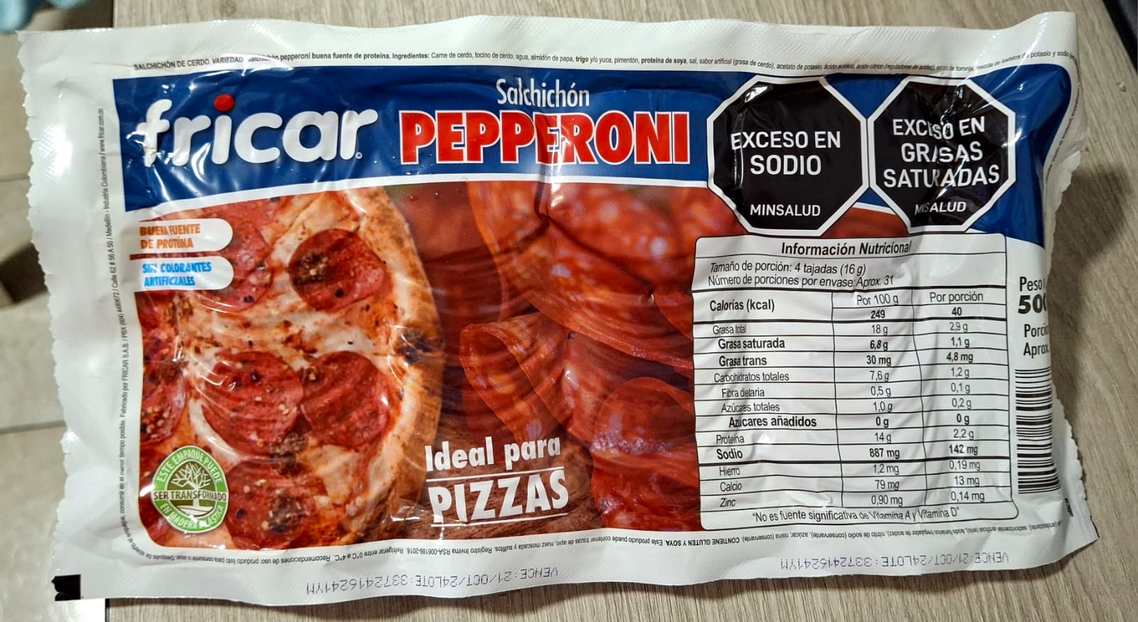PEPERONI FRICAR