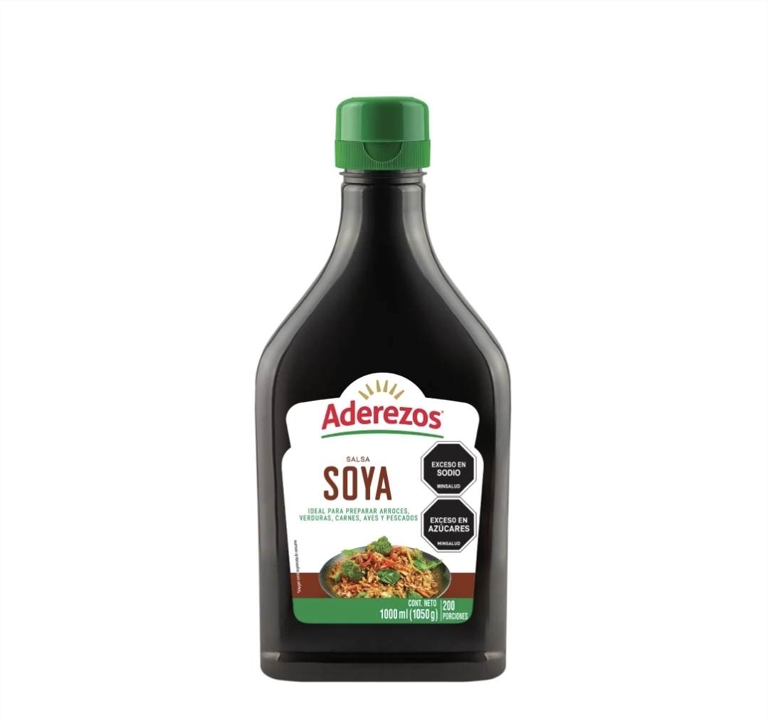 SALSA SOYA ADEREZOS X 1050 GRM