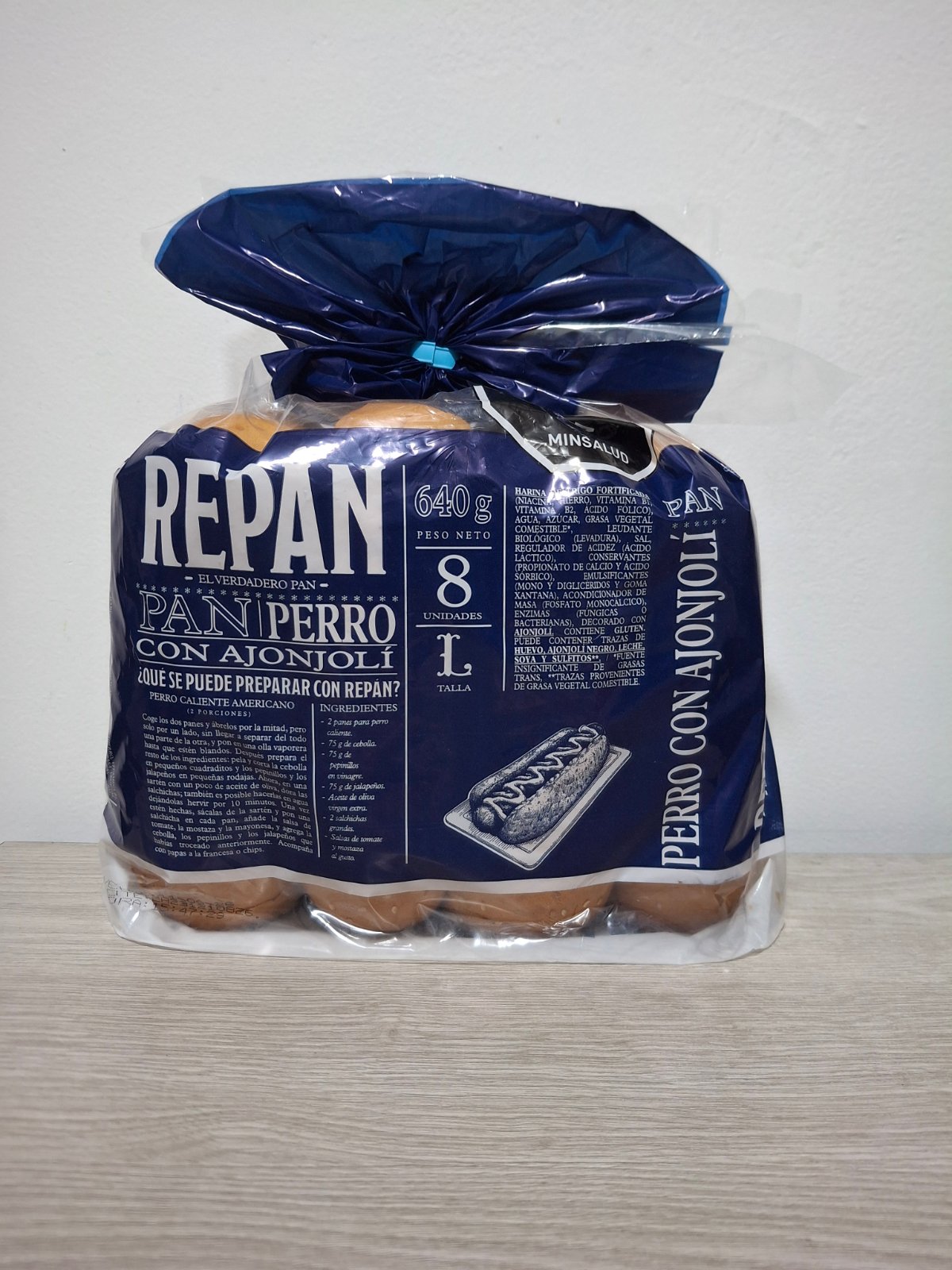 REPAN PERRO X 8 UND AZUL