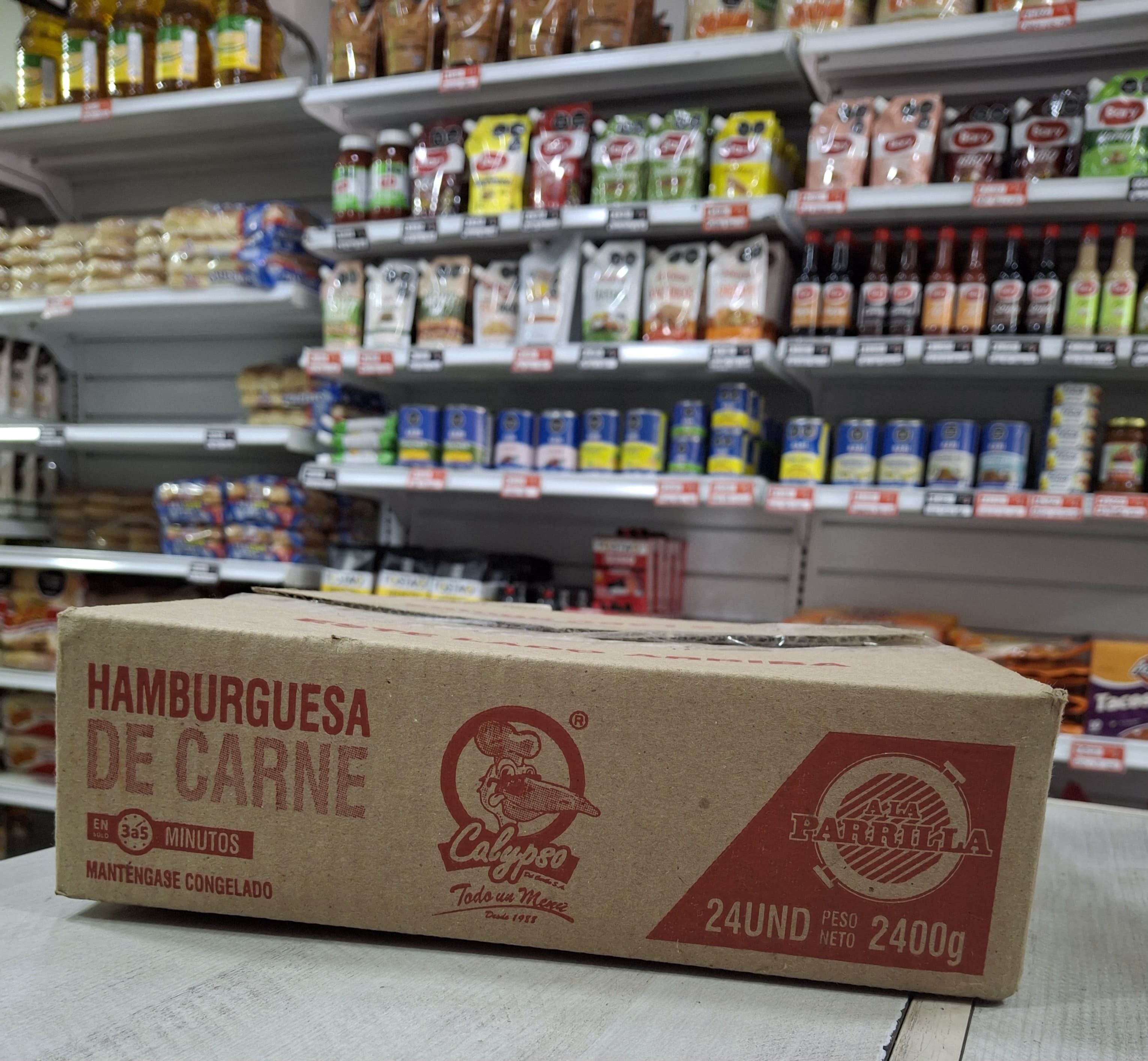 CARNE HAMBURGUESA GRILL MARKET X 24 UND