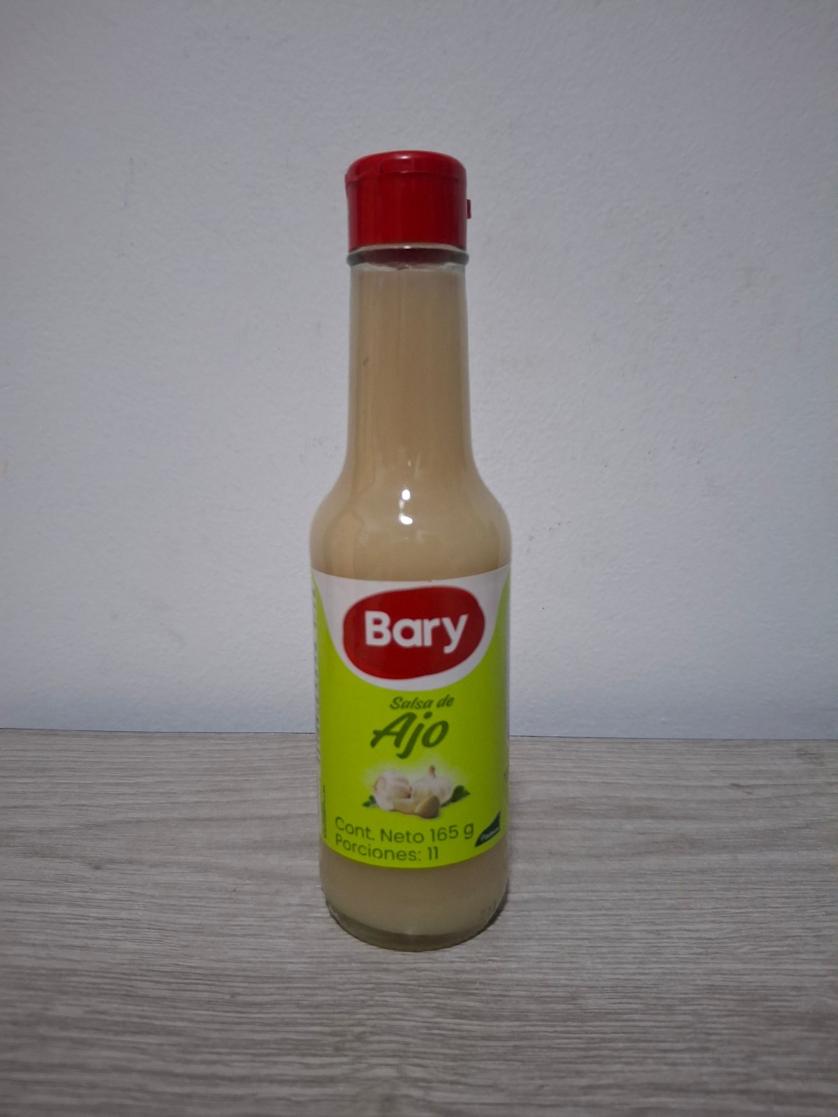 SALSA DE AJO BARY X 165 GRM