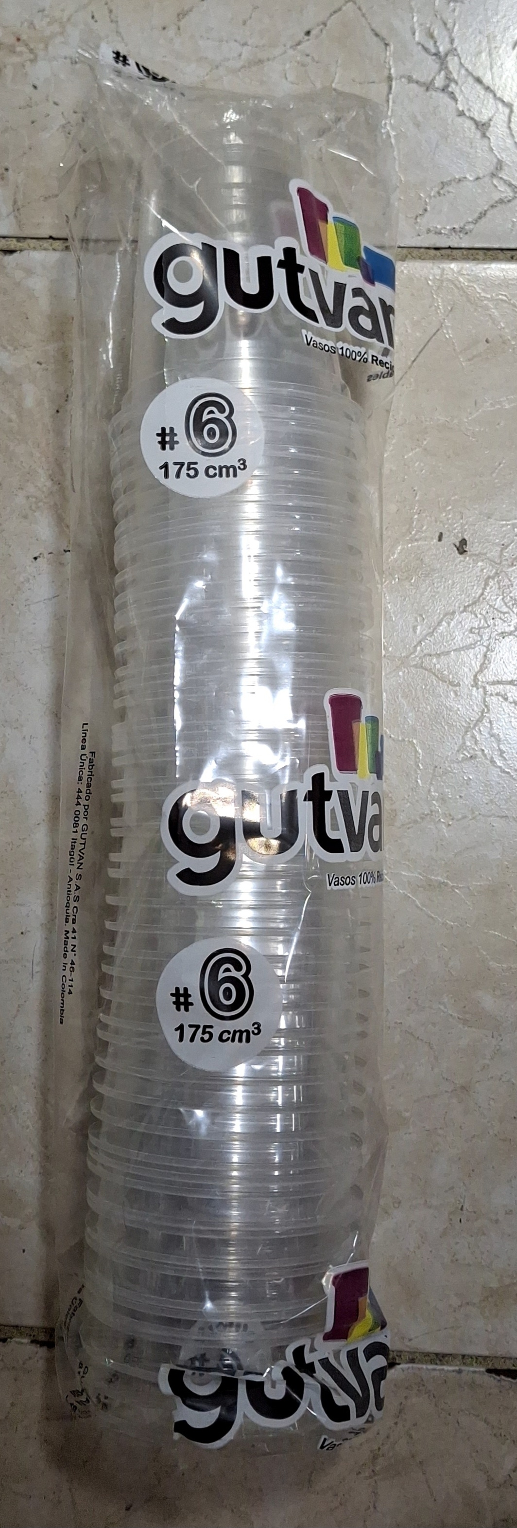 VASO 6 ONZ X 50 UND