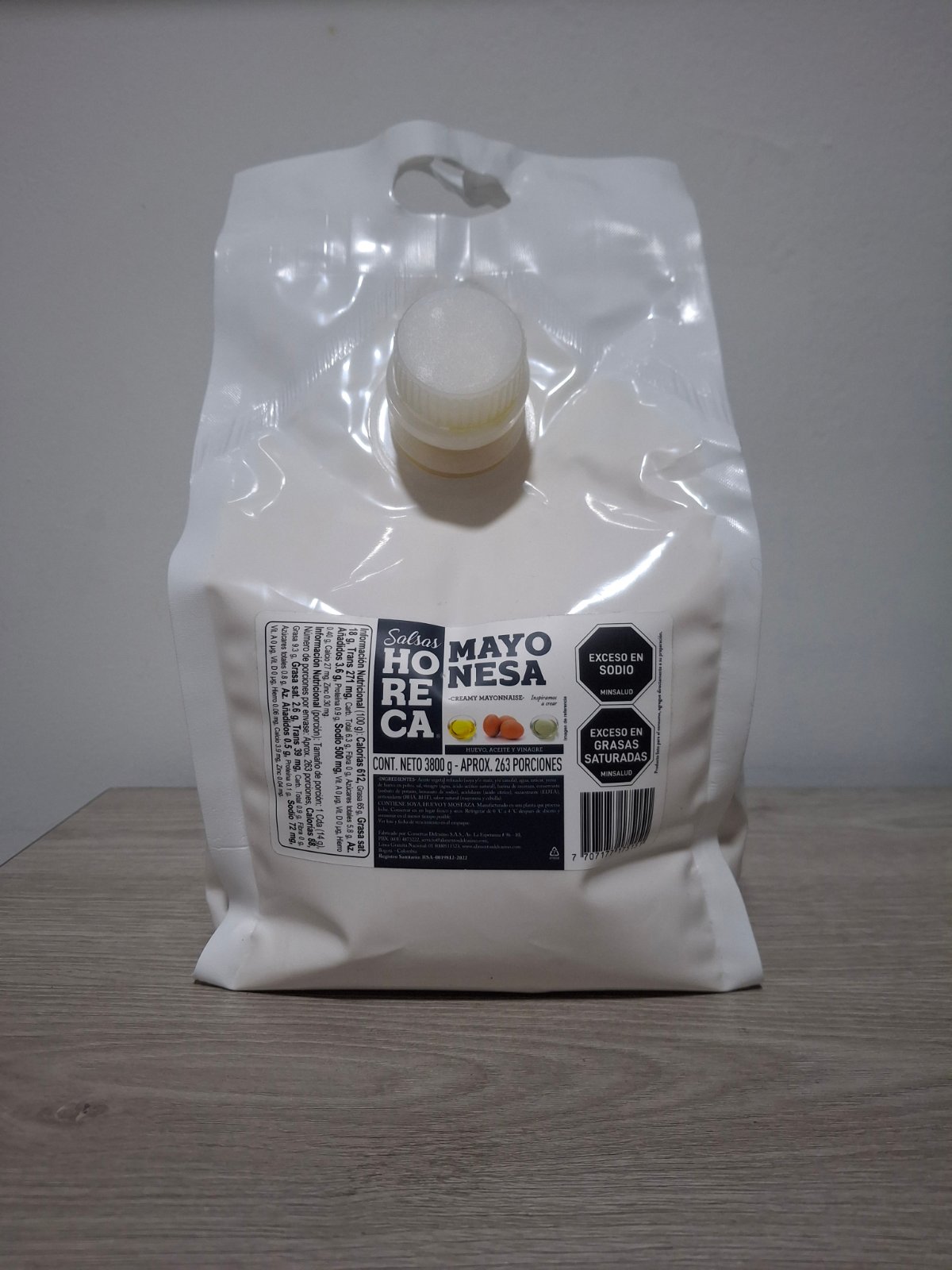 MAYONESA HORECA X 3800 GRM