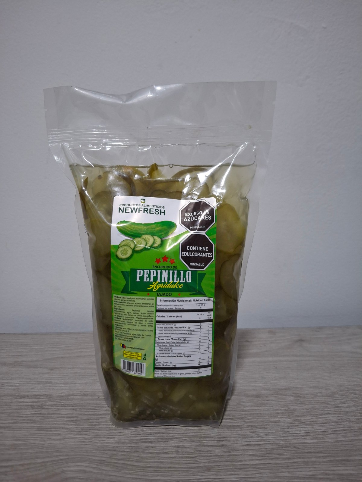 PEPINILLOS AGRIDULCES