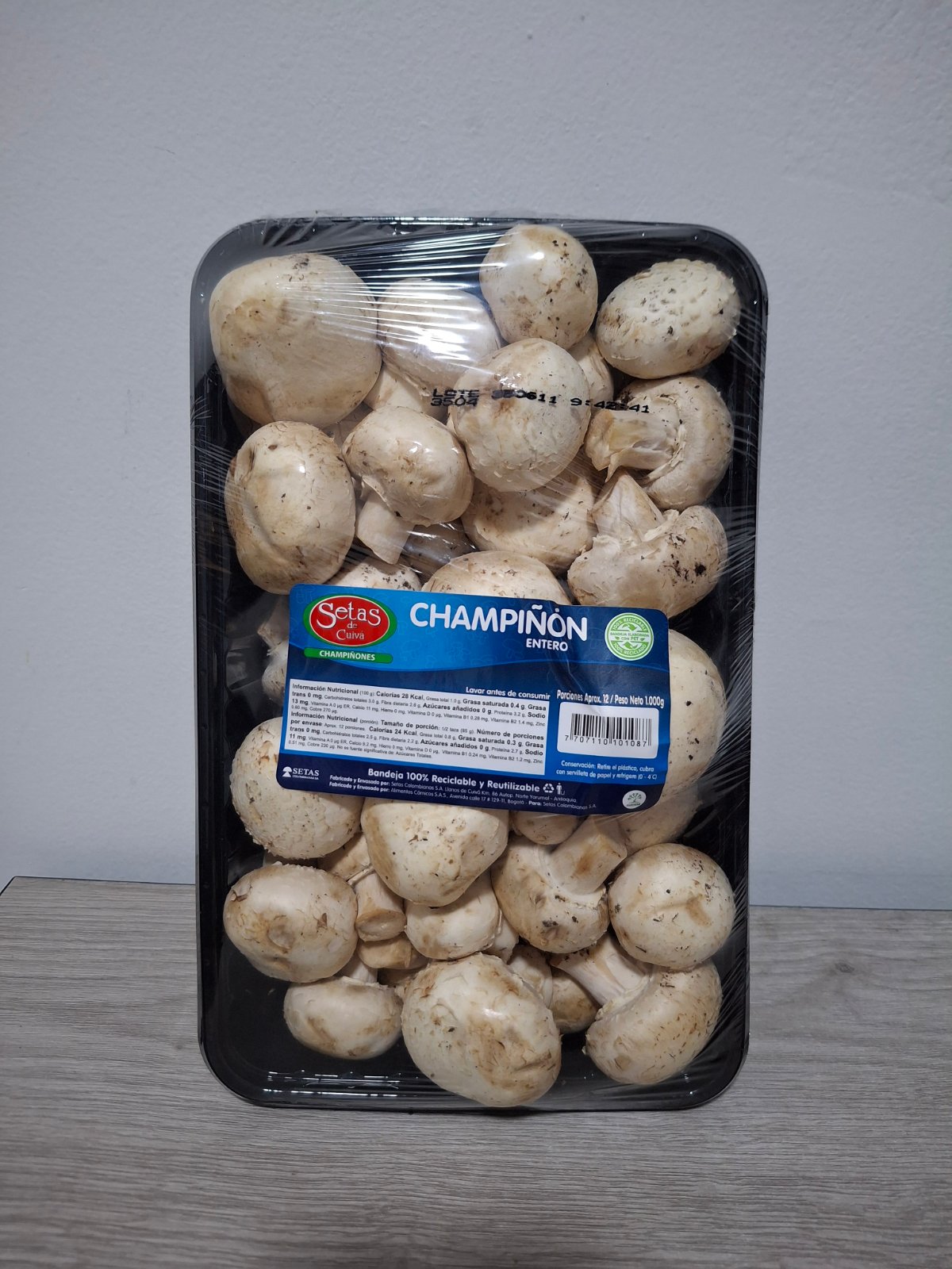 CHAMPIムONES X 1000 GRM ENTEROS