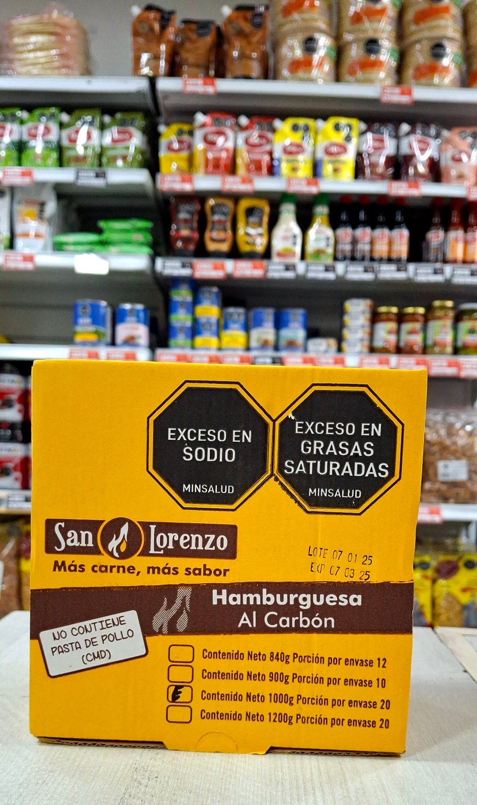 CARNE HAMBURGUESA PREMIUN X 10 UND