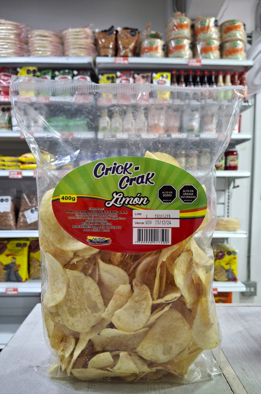 PAPAS DE LIMON