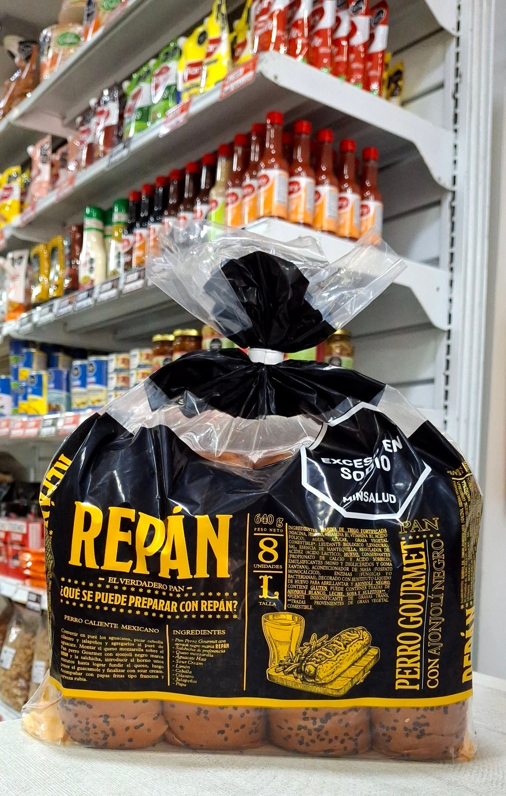 REPAN PERRO BRIOCHE X 8 UND
