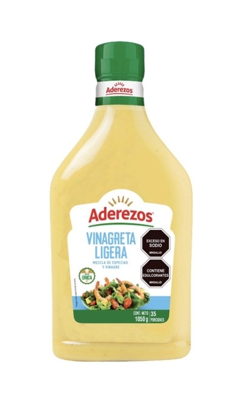 VINAGRETA LIGHT ADEREZOS X 1050 GRM