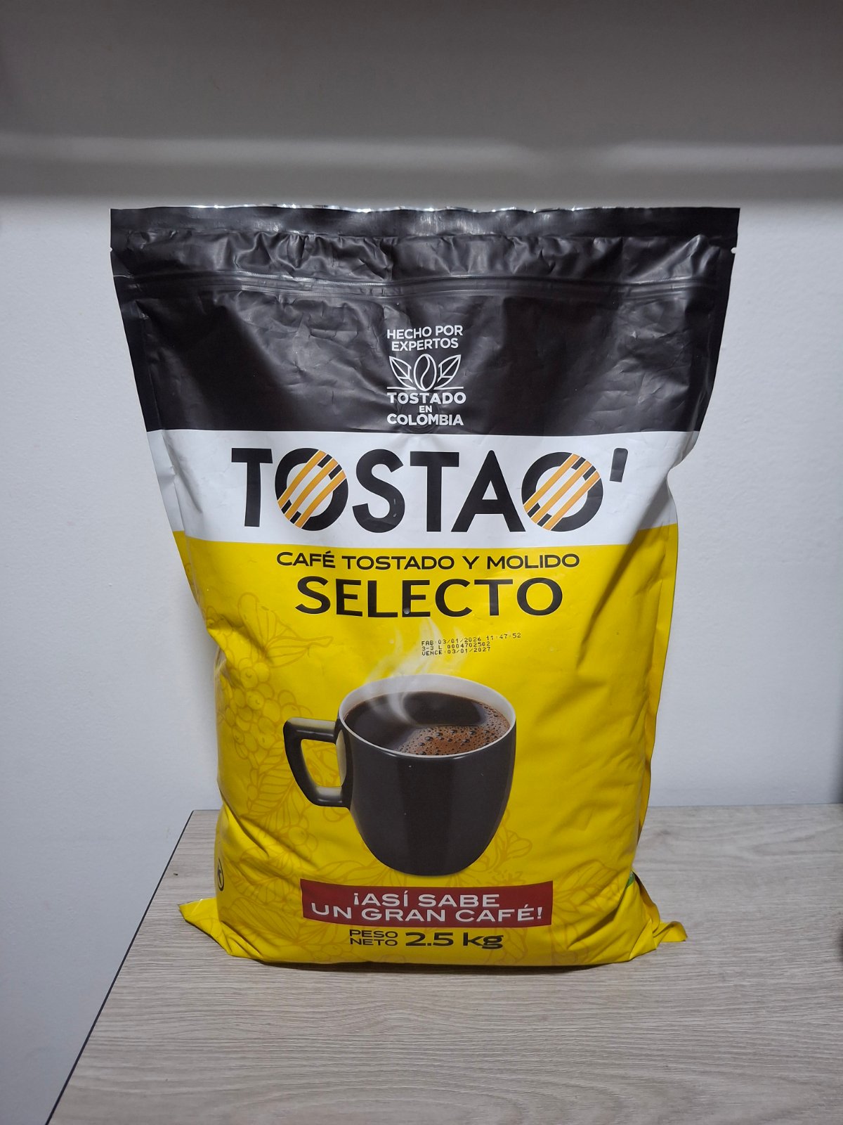 CAFE TOSTAO SELEC X 2.5OO GRM