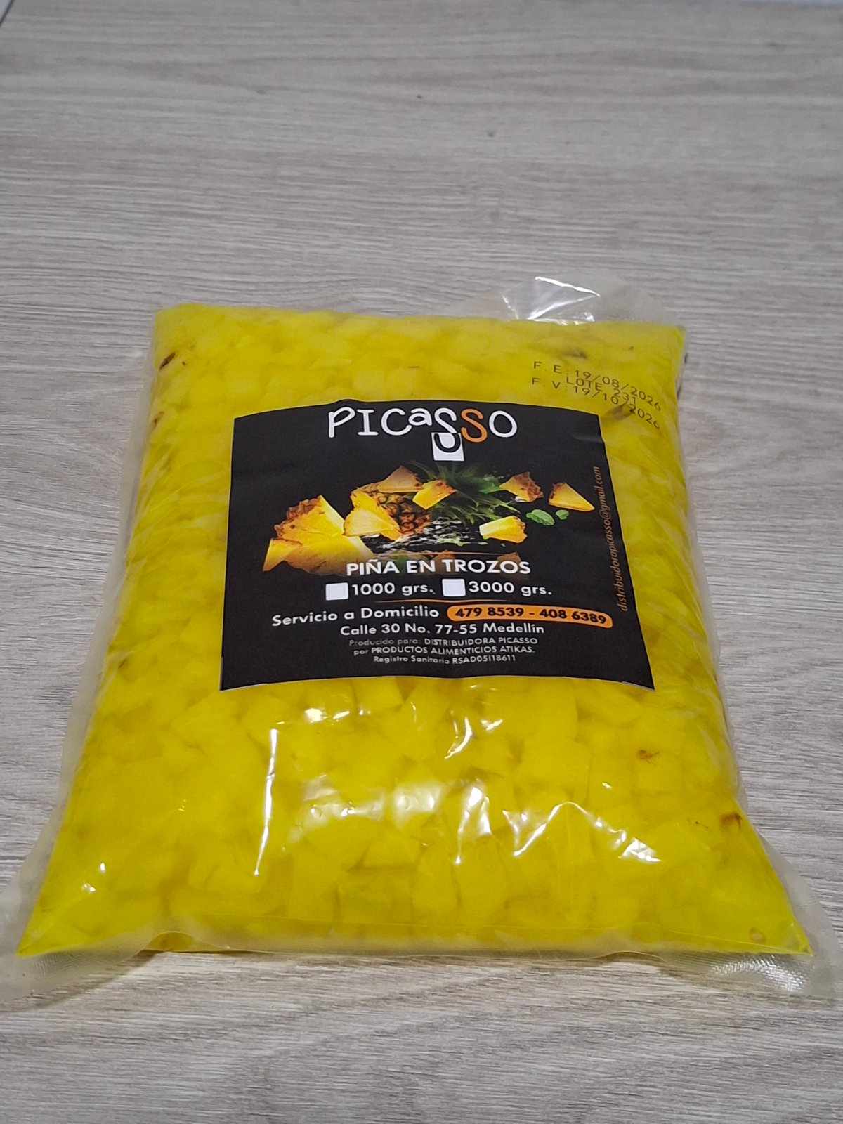 PIムA EN TROZOS X 1000 GRM
