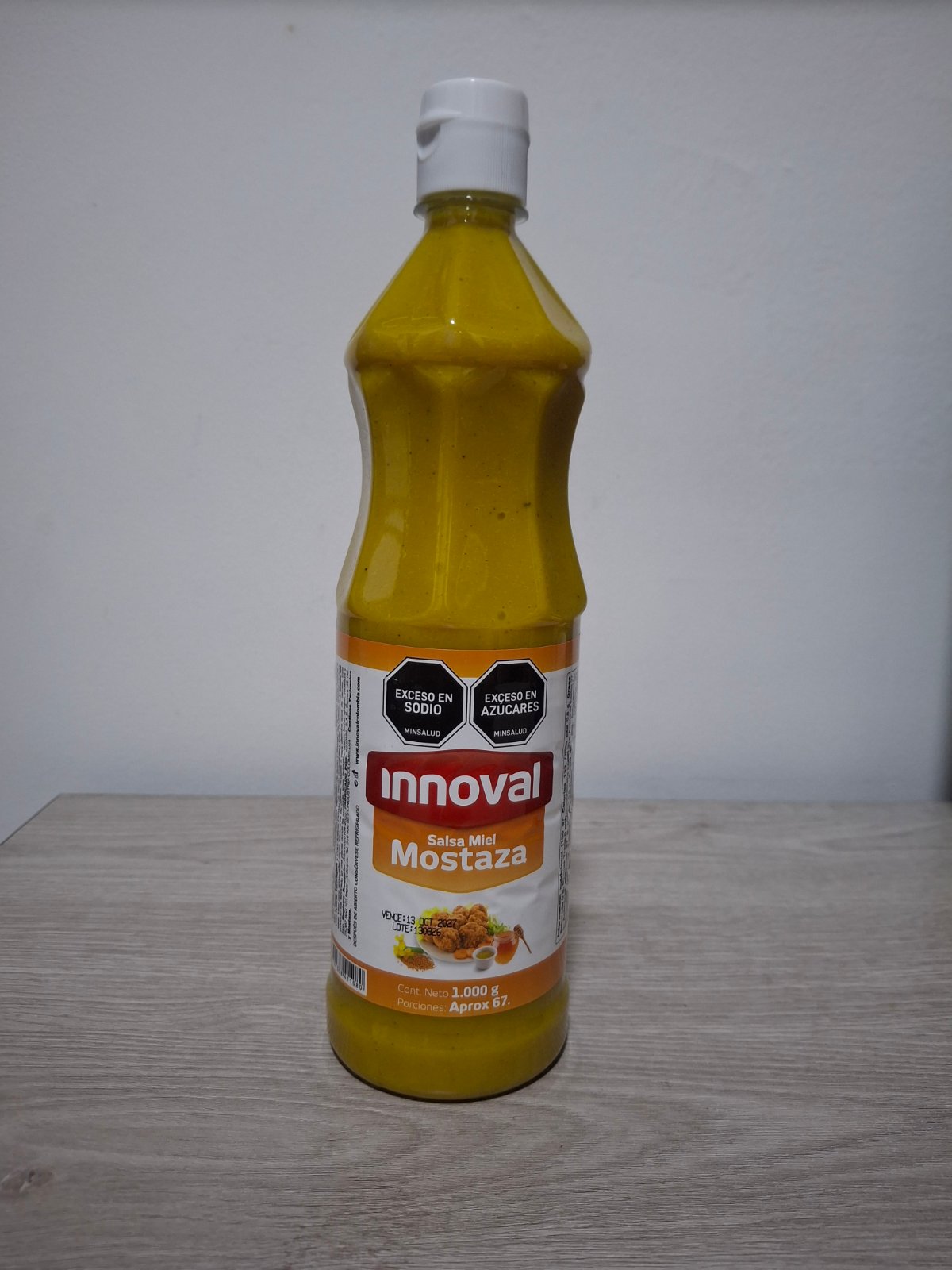 MIEL MOSTAZA INNOVAL X 1000 GM
