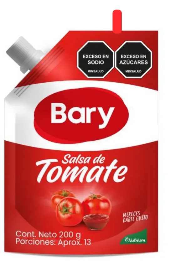 SALSA DE TOMATE BARY X 200 GR