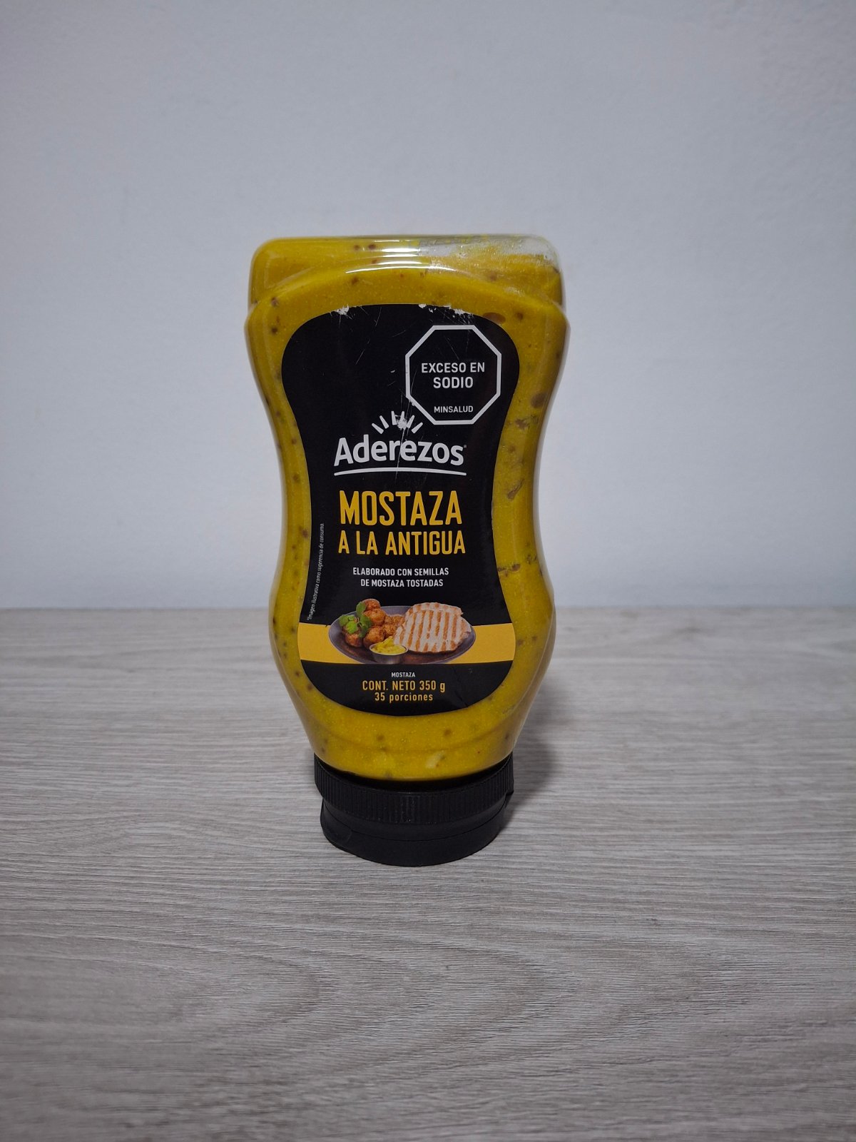MOSTAZA ANTIGUA X 350 G ADEREZOS