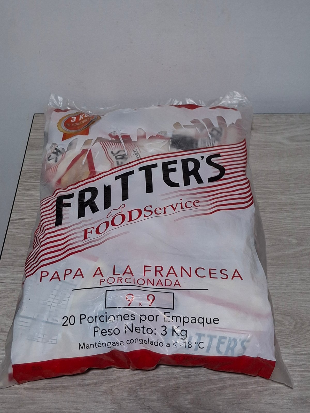 PAPA PORCIONADA 3 K