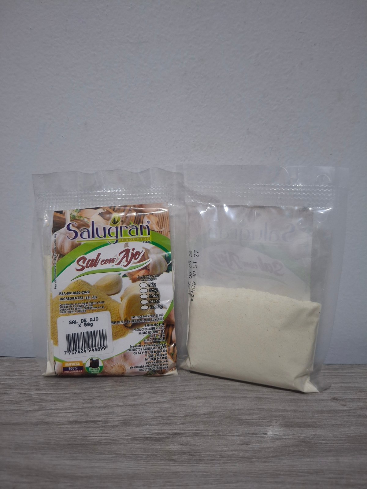 SAL DE AJO X 50 GRM