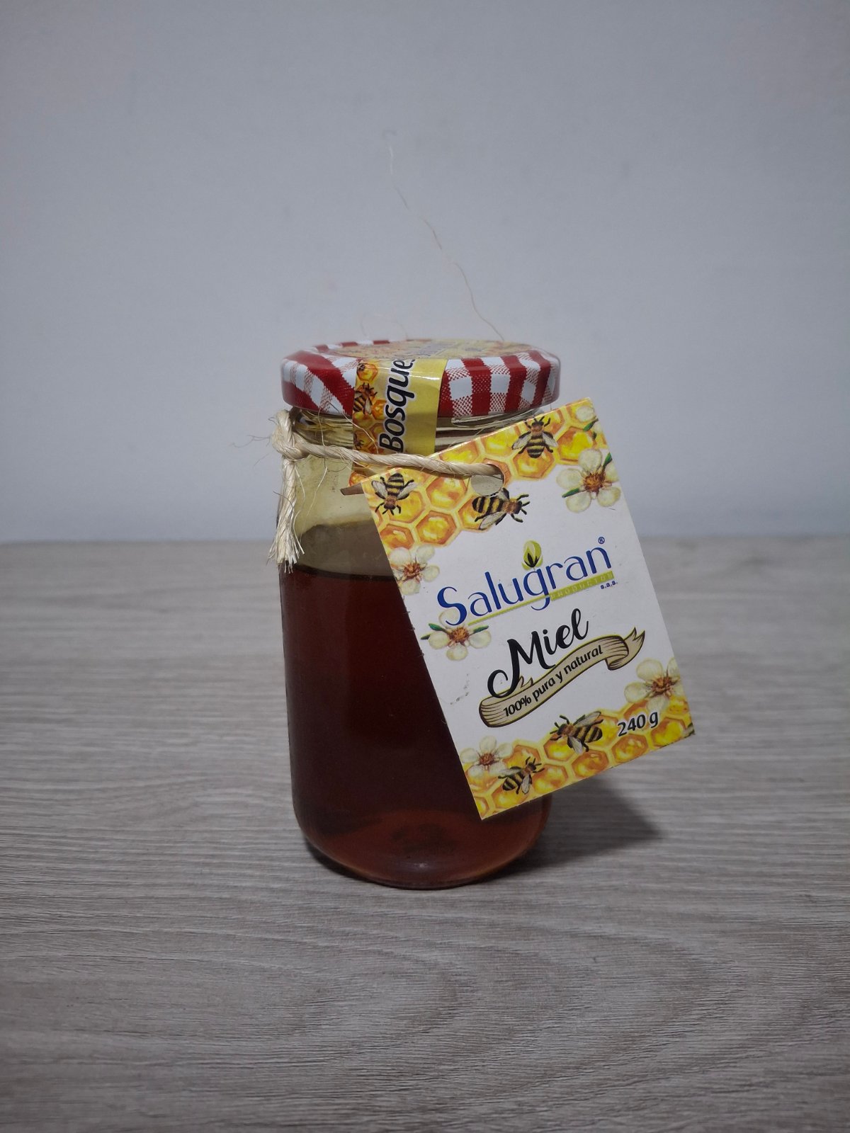 MIEL DE ABEJA X 240 GRM