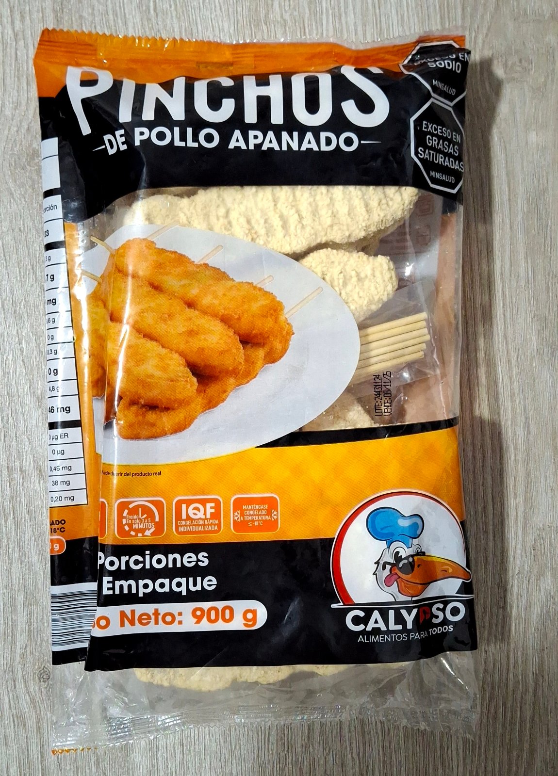 PINCHOS DE POLLO X 18 UND X 50 GR