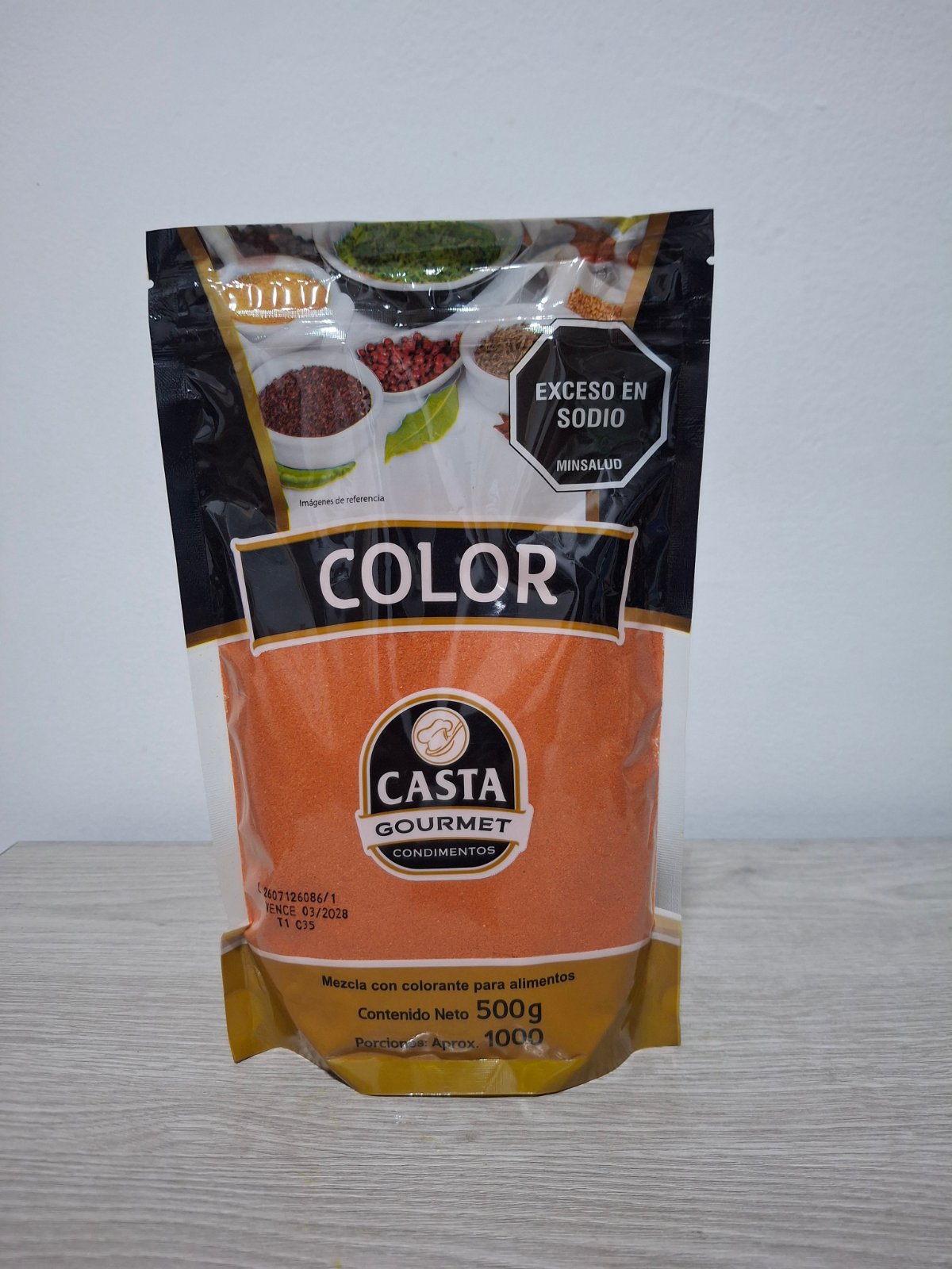 COLOR CASTA 500 GRM