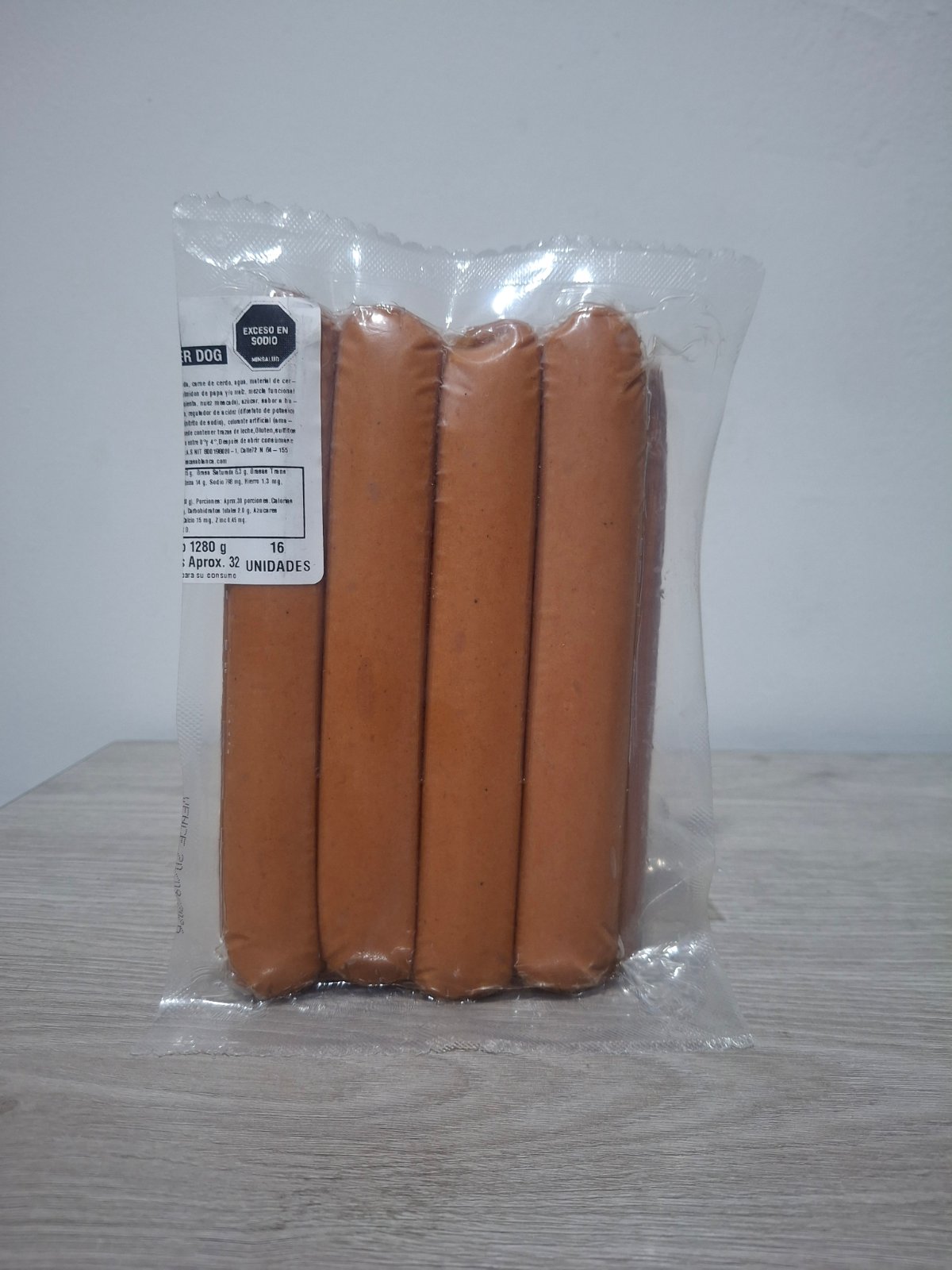 SALCHICHA SUPERDOG X 8 UND