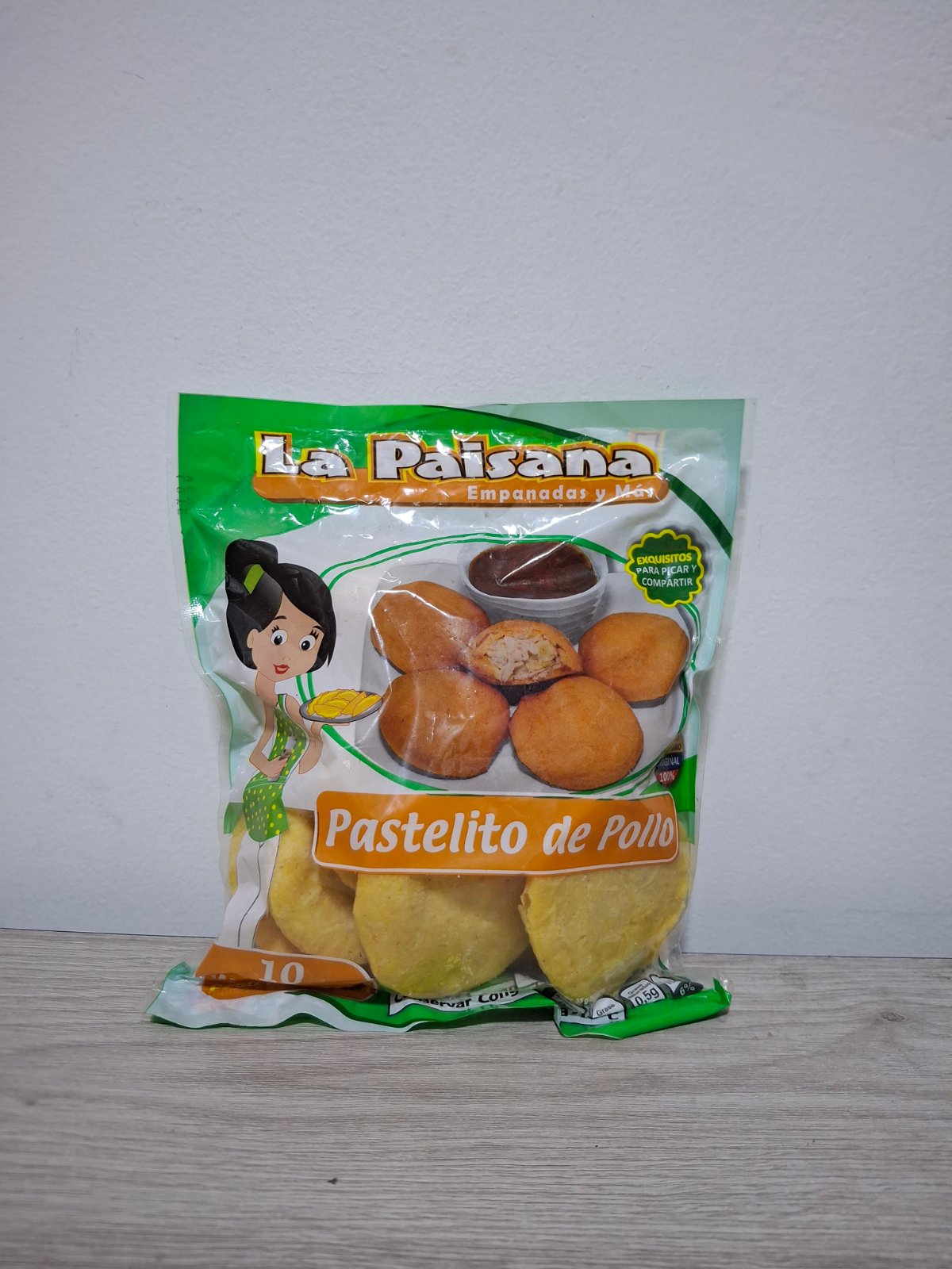 PASTELITO CON POLLO X 10 UND