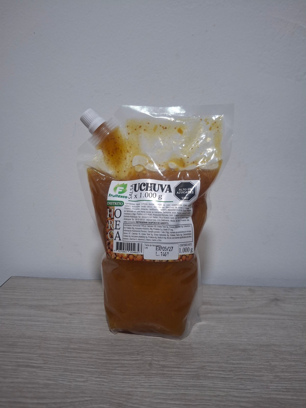 SALSA DE UCHUVA X 1000 GRM