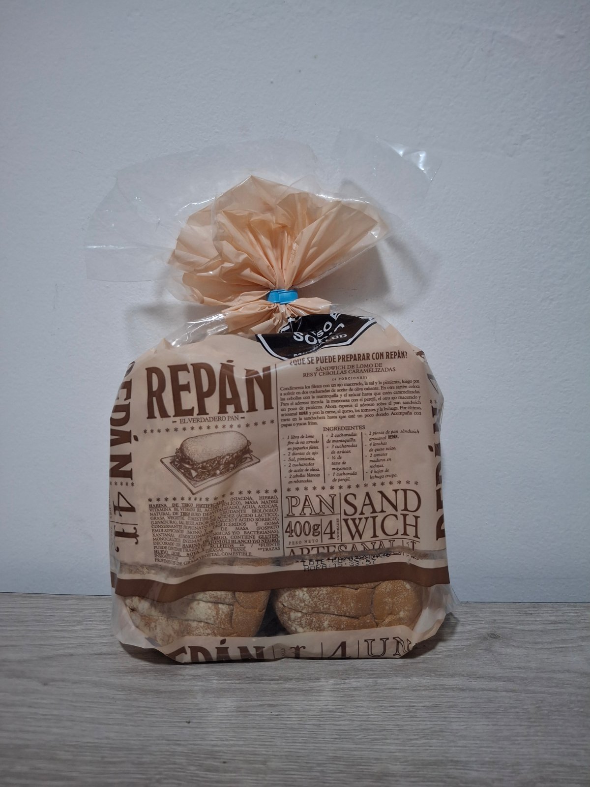 PAN REPAN CUBANO X 4 UND