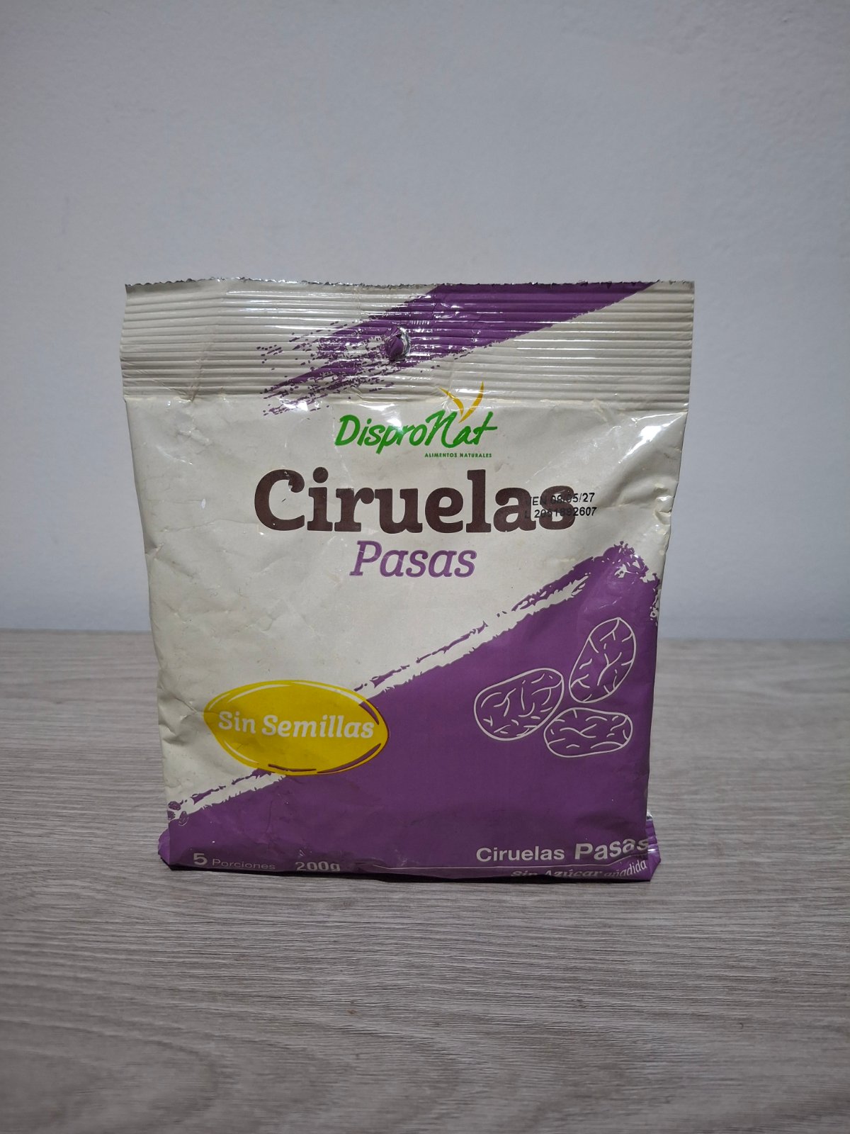 CIRUELAS PASAS X 200 GRM