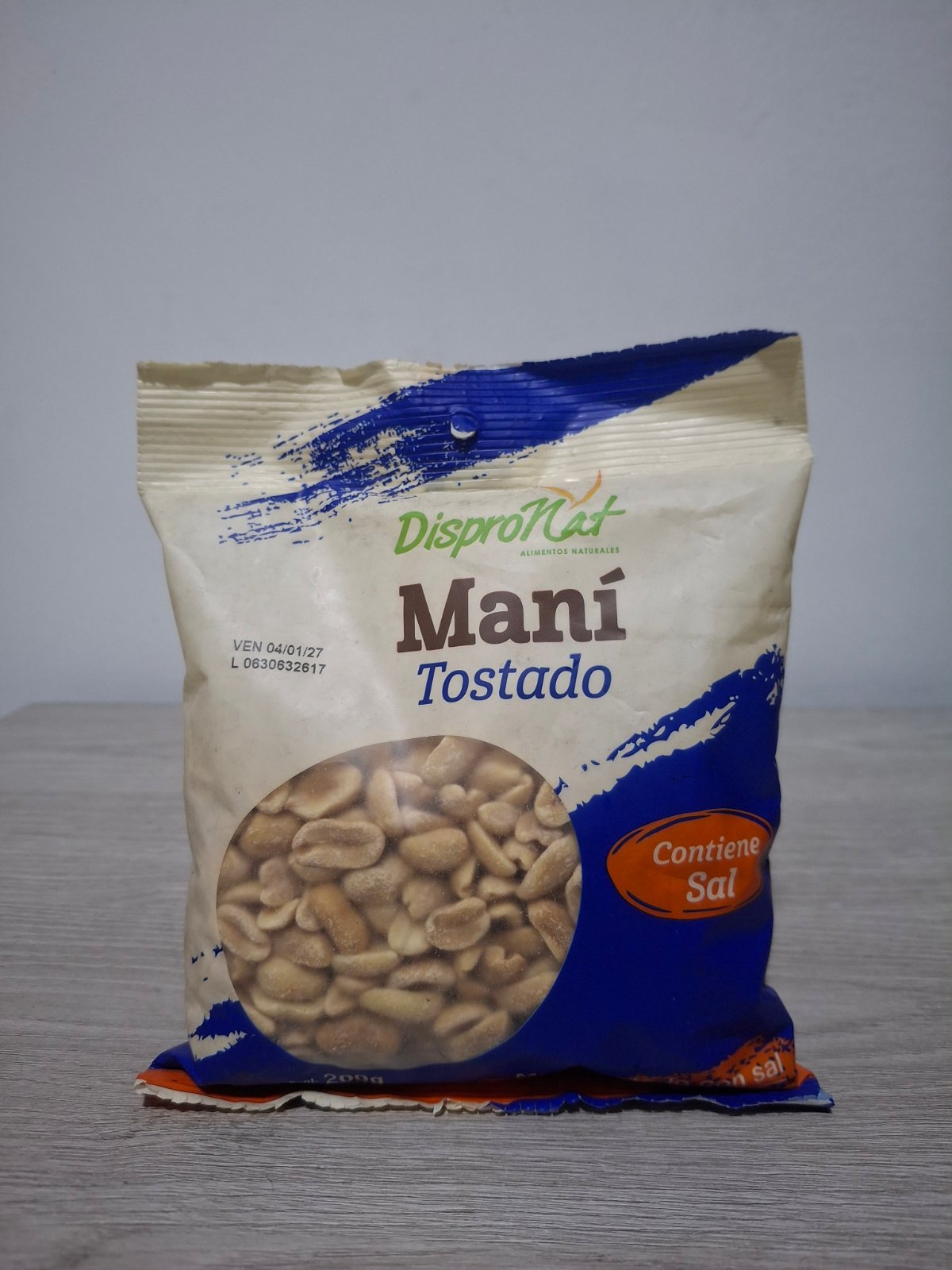 MANI TOSTADO X 200 GRM