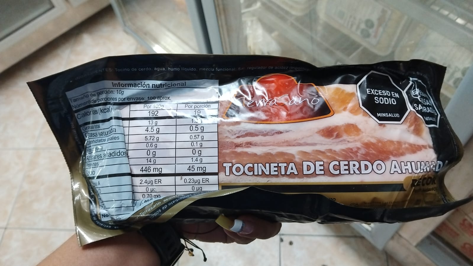 TOCINO TERRASANO RECORTE X 1.000 GRM