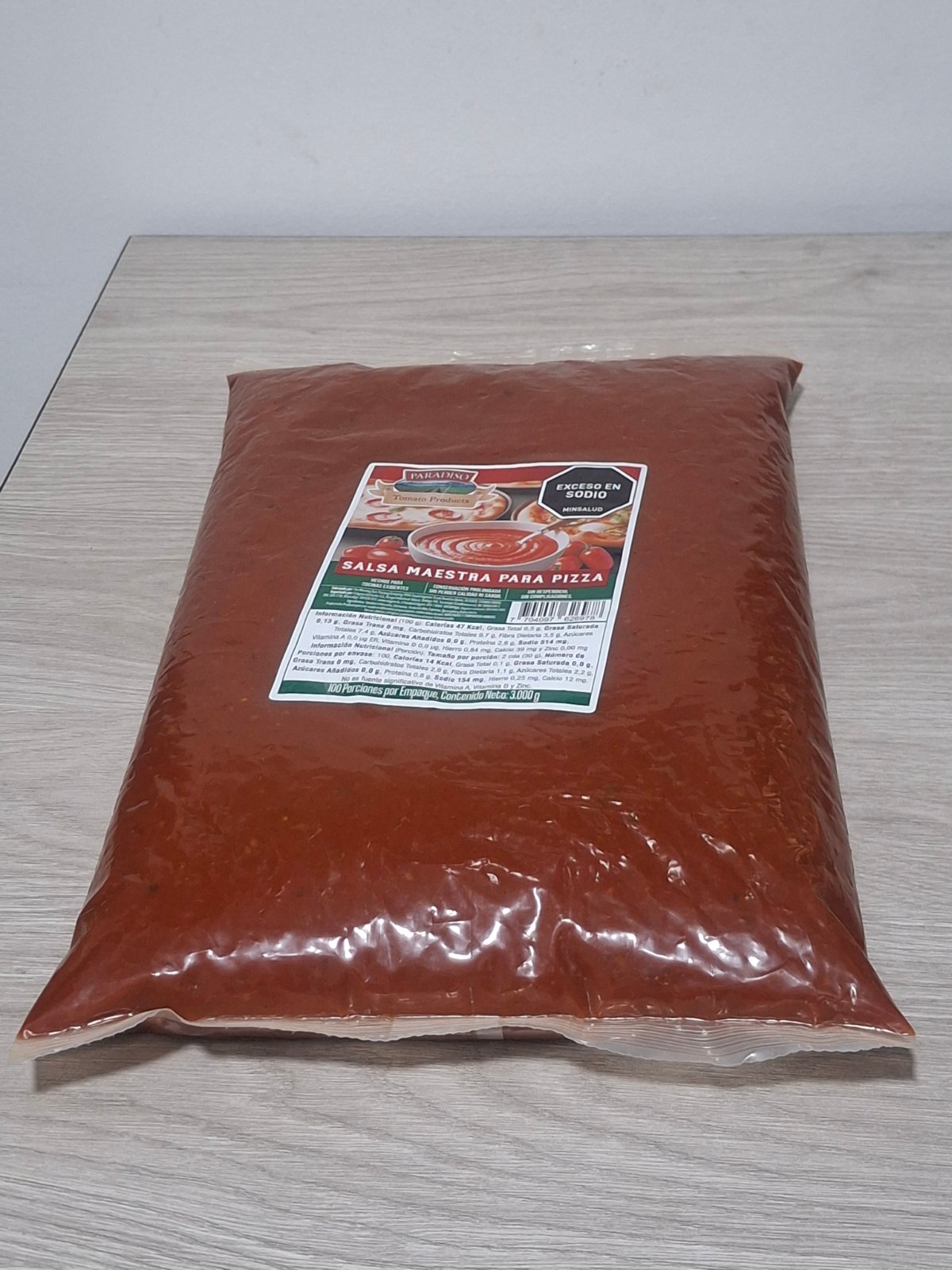 SALSA MAESTRA PARA PIZZA X 3KG